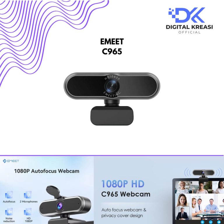 Emeet C965 Autofocus FullHD 1080p Webcam With Microphone